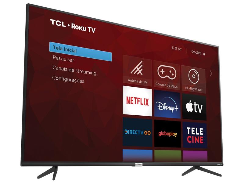 Smart TV 50” 4K LED TCL 50RP620 VA 60Hz - Wi-Fi HDR 4 HDMI 1 USB 1